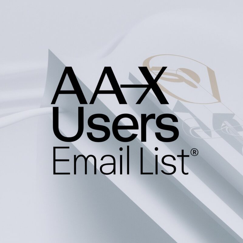 AAX Users Email List