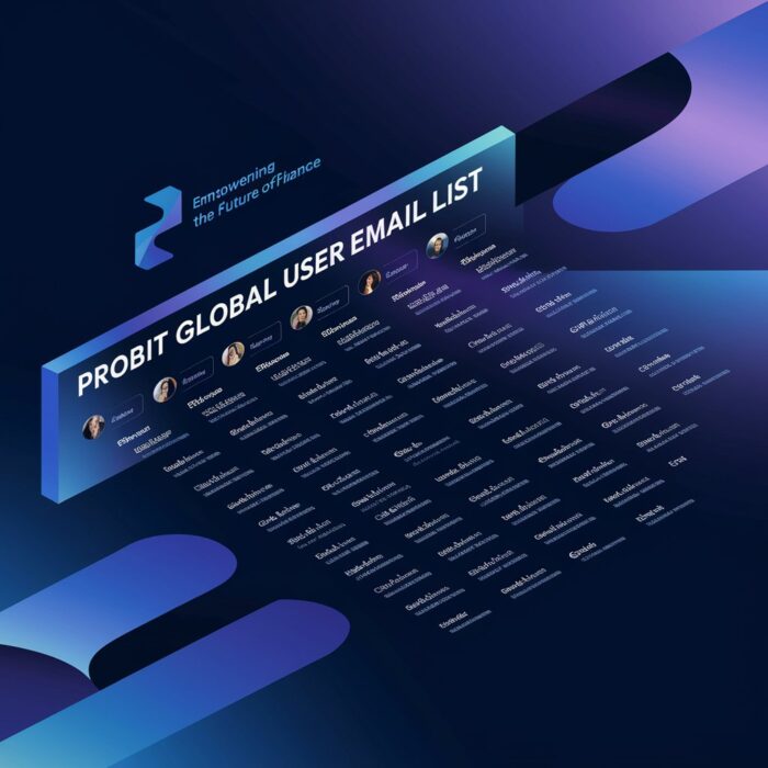 ProBit Global User Email List